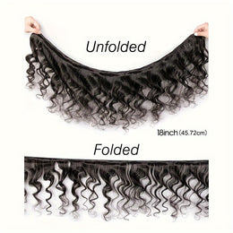 KissICON Loose Wave Bundles Human Hair Brazilian Virgin Bra