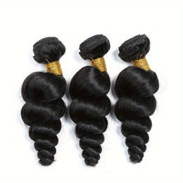 KissICON Loose Wave Bundles Human Hair Brazilian Virgin Bra