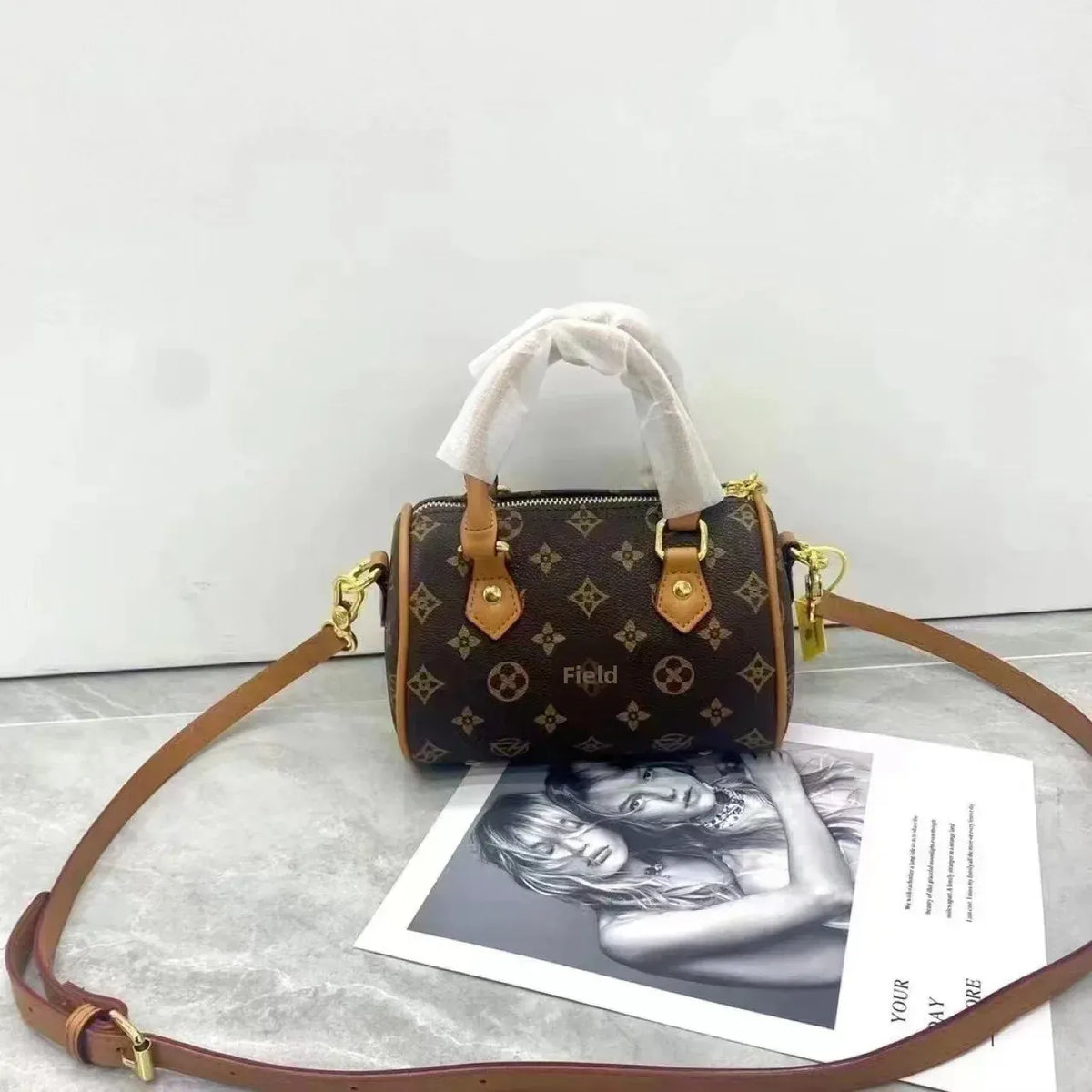 KissICON Louis Mini Pillow Boston Crossbody