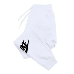 KissICON LQQQ422 / L Men's printed pants, autumn and winter men's and women's running pants, sportswear and casual pants, fitness and gym sportswear