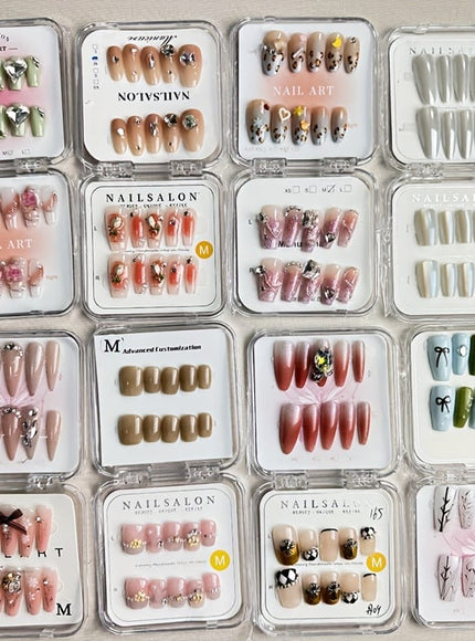 KissICON Lucky Gift Hand Pressed Nails Set 40Pcs -