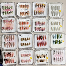 KissICON Lucky Gift Hand Pressed Nails Set 40Pcs -