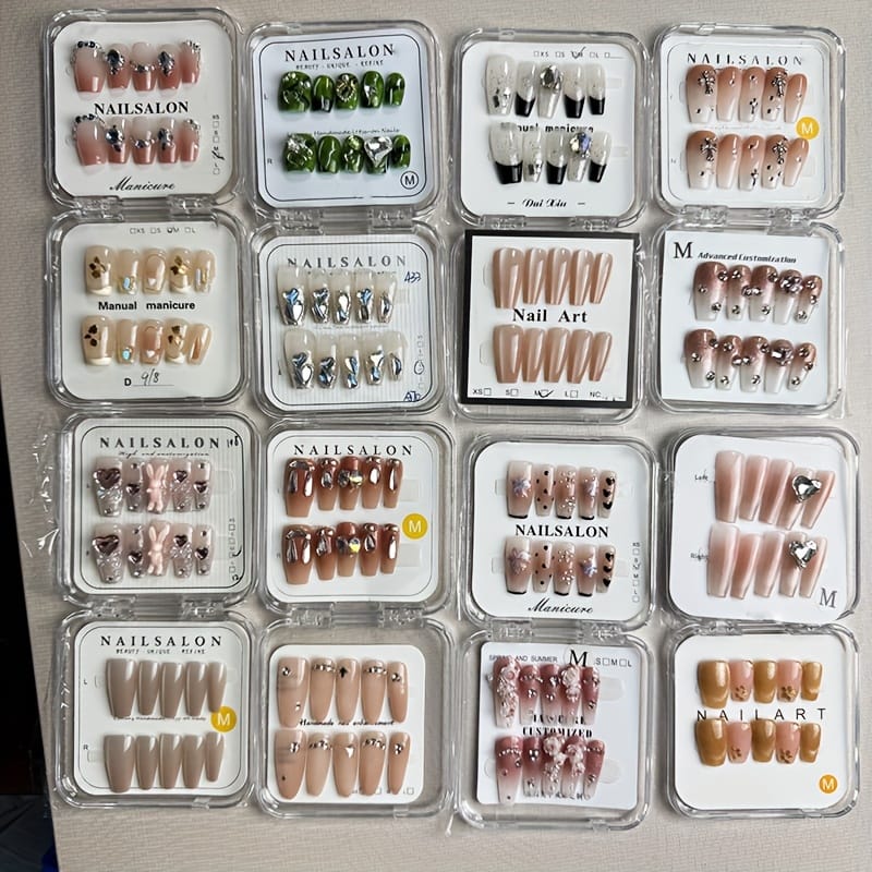 KissICON Lucky Gift Hand Pressed Nails Set 40Pcs -