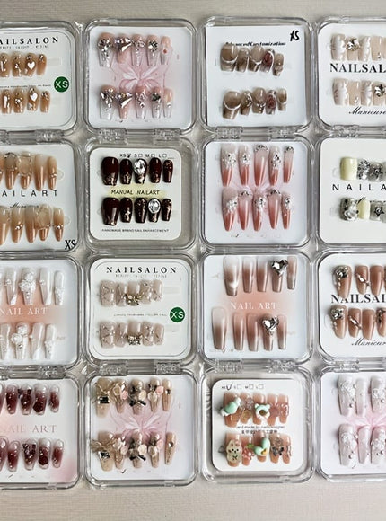 KissICON Lucky Gift Hand Pressed Nails Set 40Pcs -