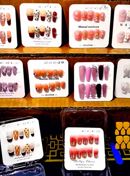 KissICON Lucky Gift Hand Pressed Nails Set 40Pcs -