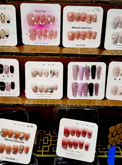 KissICON Lucky Gift Hand Pressed Nails Set 40Pcs -