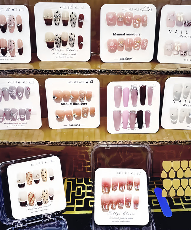 KissICON Lucky Gift Hand Pressed Nails Set 40Pcs -