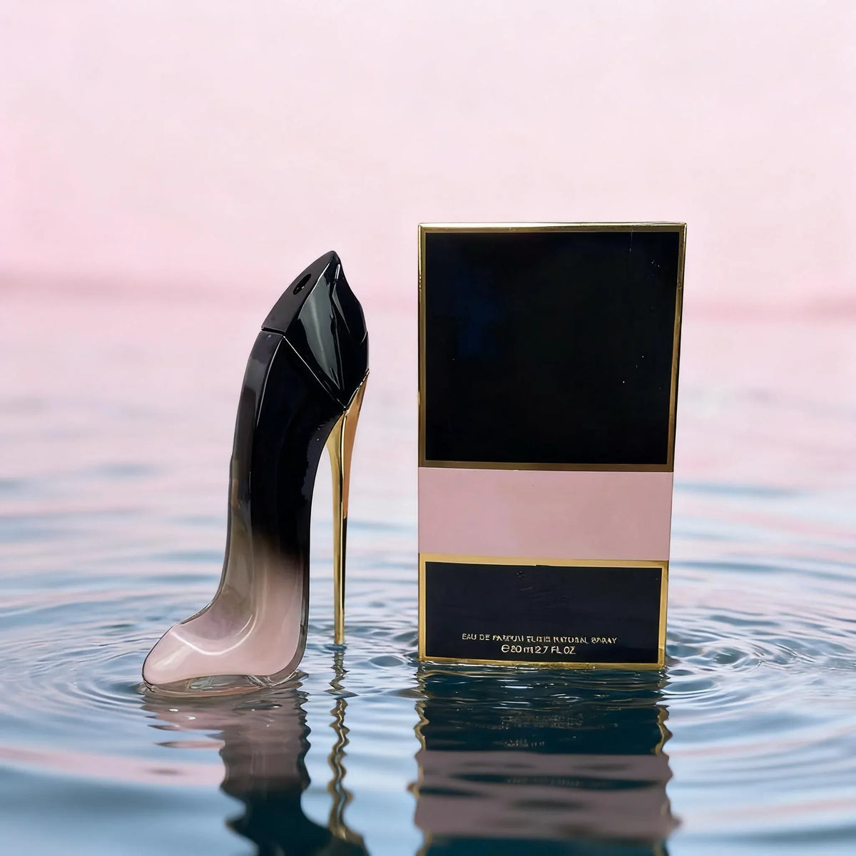 KissICON Lux Floral High Heel Bottle Perfume For Women