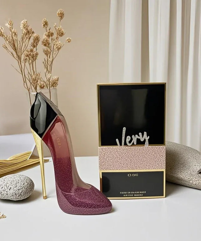 KissICON Lux Floral High Heel Bottle Perfume For Women