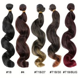 KissICON Luxurious Double Weft Hair Extensions 14 Inch Loose