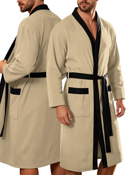 KissICON Luxurious Soft Kimono Robe Comfort for Home  Hotel
