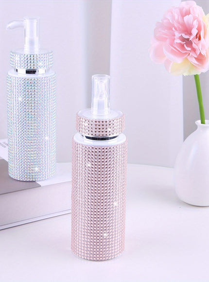 jkthpu-45 Luxury Diamond 200ml Dispenser Bottle for Lotions  Soaps