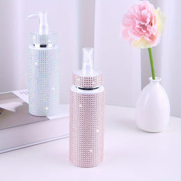 jkthpu-45 Luxury Diamond 200ml Dispenser Bottle for Lotions  Soaps