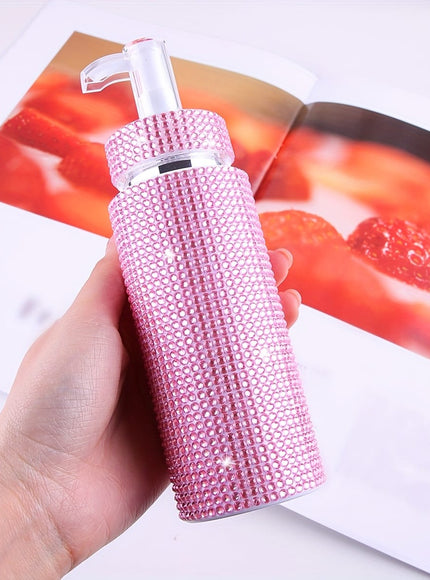 jkthpu-45 Luxury Diamond 200ml Dispenser Bottle for Lotions  Soaps