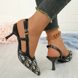 Dropshipman Luxury High-quality Women's Sandals Casual Fashion Brand High Heels Comfortable and Elegant 2025 Summer High Heels Women's Shoes