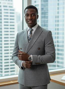 KissICON Luxury Light Brown TwoPiece Elegant Wedding Dinner Man Suit