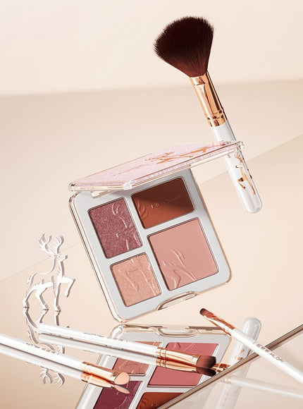 KissICON Luxury Makeup & Skincare Set with Tools KissIcon Rose Gold Makeup Gift Set - For