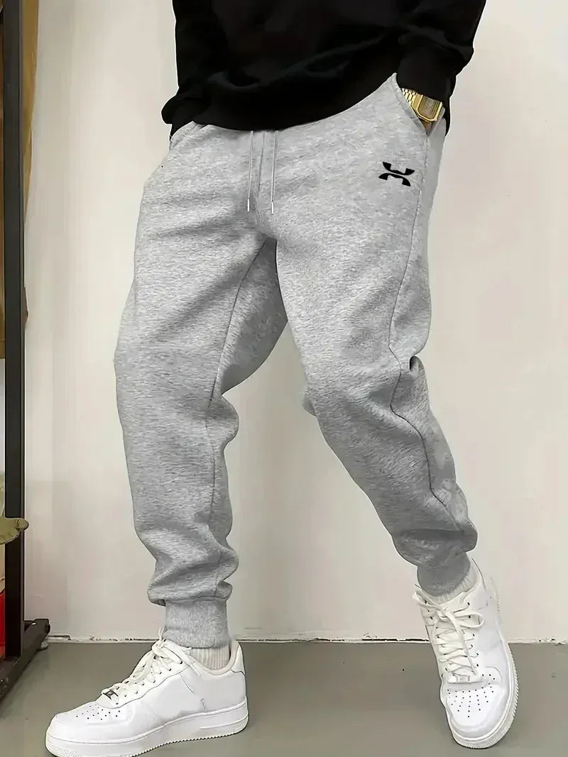 KissICON M / 3 2026 Autumn/Winter New Men's Sportswear Pants, Outdoor Thickened Jogging Pants, Fashionable Men's and Women's Casual Pants