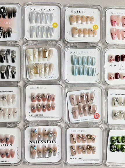 KissICON M Lucky Gift Hand Pressed Nails Set 40Pcs -