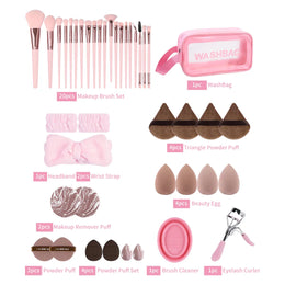 KissICON Maange 42PC Multifunction Makeup Kit With 20 Brushes