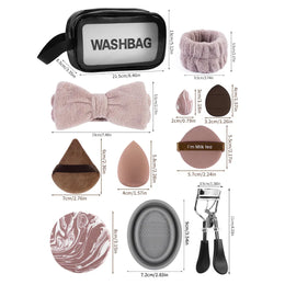 KissICON Maange 42PC Multifunction Makeup Kit With 20 Brushes