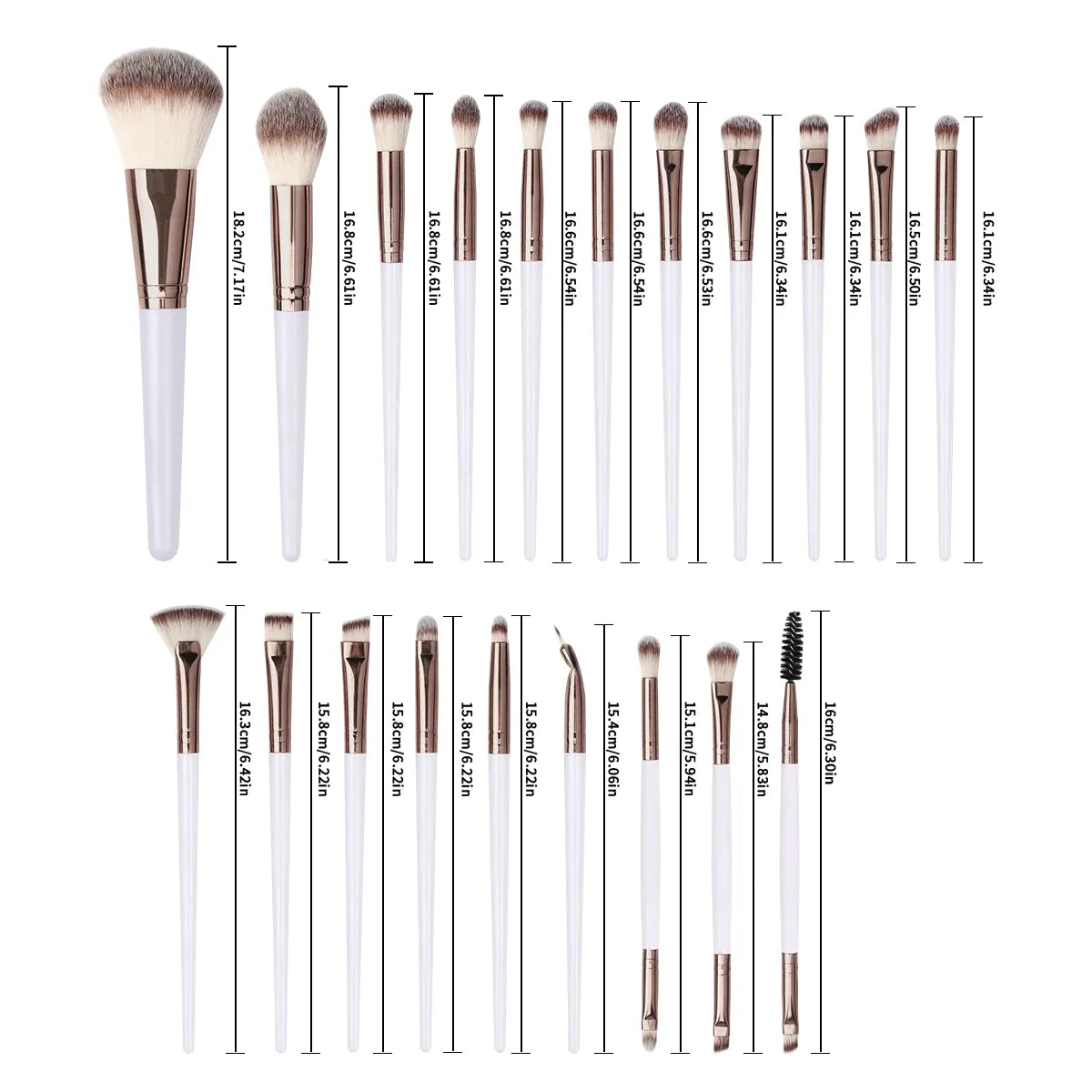 KissICON Maange 42PC Multifunction Makeup Kit With 20 Brushes