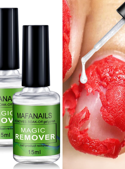 KissICON MAFANAILS 15ml Magic Remover Nail Gel Polish Remover