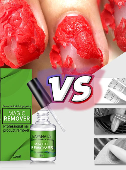 KissICON MAFANAILS 15ml Magic Remover Nail Gel Polish Remover