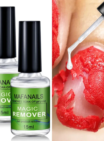 KissICON MAFANAILS 15ml Magic Remover Nail Gel Polish Remover