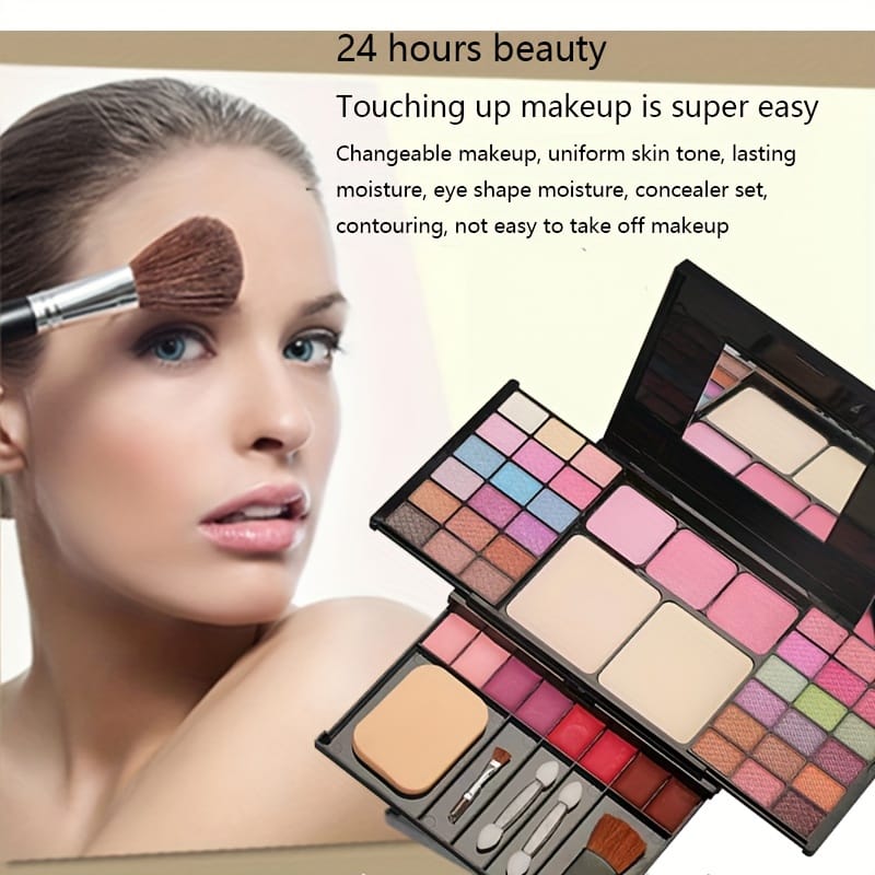 KissICON Makeup Box 49color Full Face Makeup Palette Eyeshadow