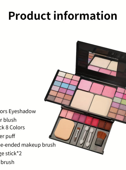KissICON Makeup Box 49color Full Face Makeup Palette Eyeshadow