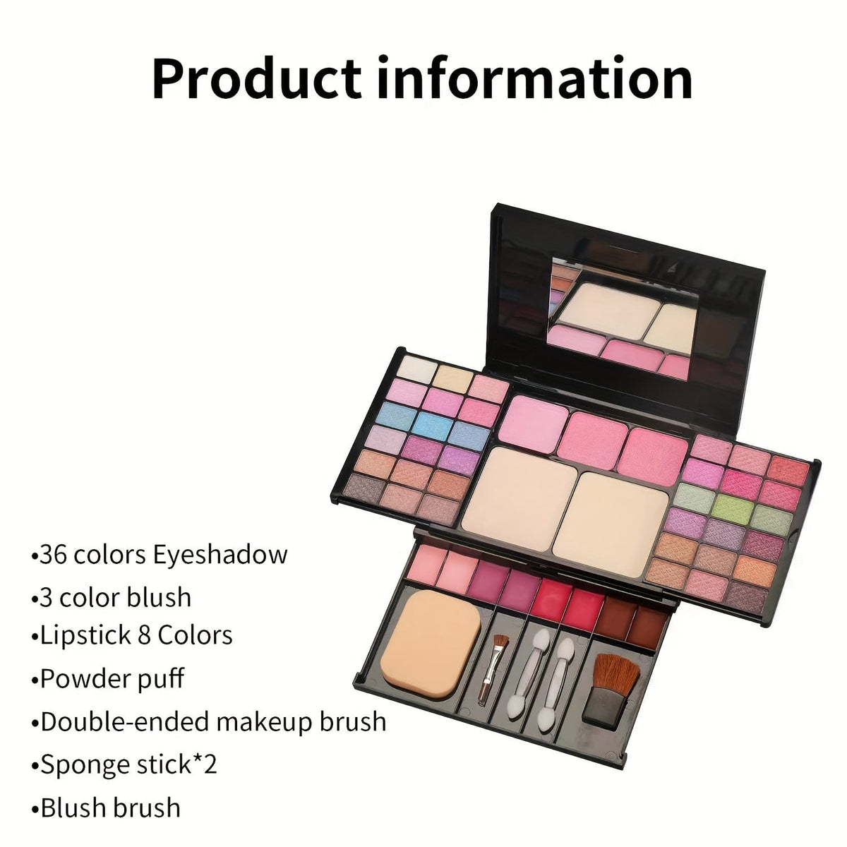 KissICON Makeup Box 49color Full Face Makeup Palette Eyeshadow