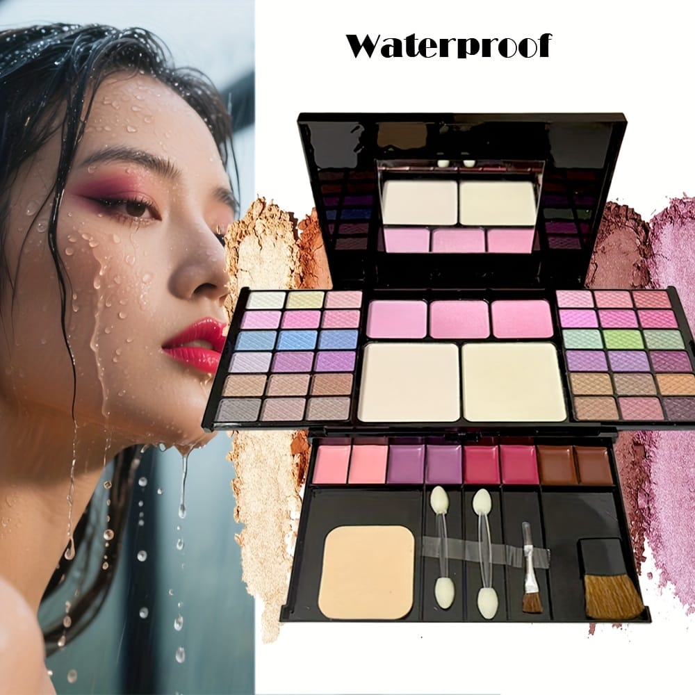 KissICON Makeup Box 49color Full Face Makeup Palette Eyeshadow