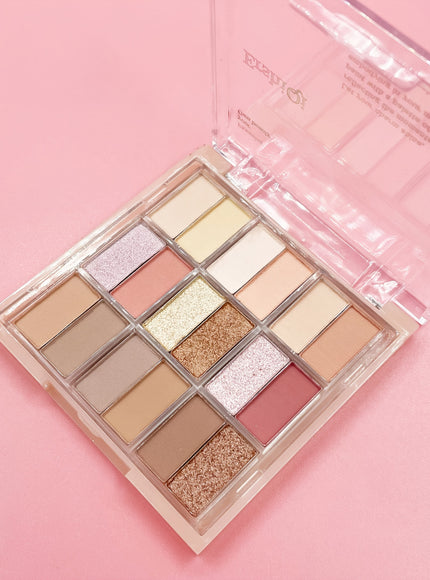 KissICON Makeup Gift Set Cosplay Makeup Kit 30piece Pink Eyeshadow Face Set