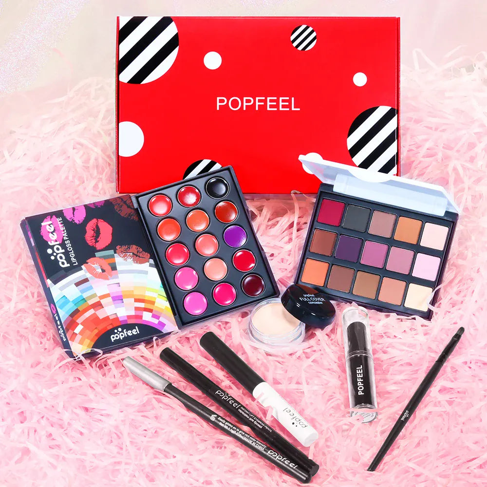 KissICON Makeup Gift Set For Women Travel Kit All
