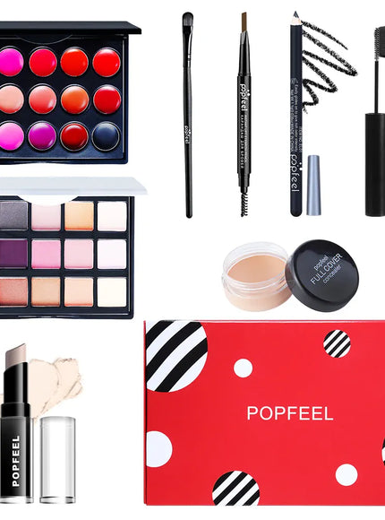 KissICON Makeup Gift Set For Women Travel Kit All