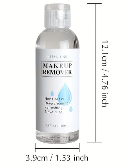 KissICON Makeup Remover 100ml Lozetune Waterproof Makeup Remover Deep Clean