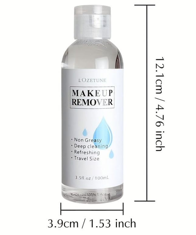 KissICON Makeup Remover 100ml Lozetune Waterproof Makeup Remover Deep Clean
