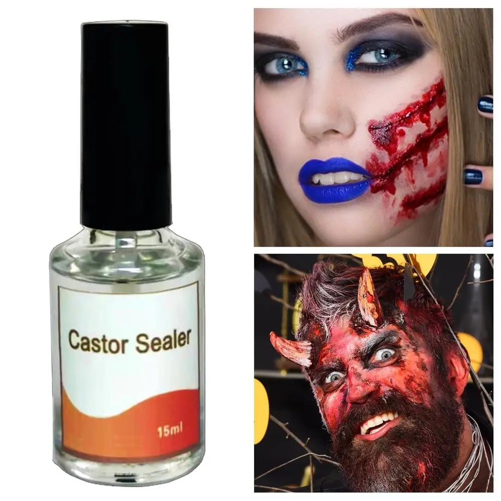 KissICON Makeup Wax Sealer Halloween Makeup Scar Wax Halloween Special Wound Modeling Skin Wax Special Makeup kit