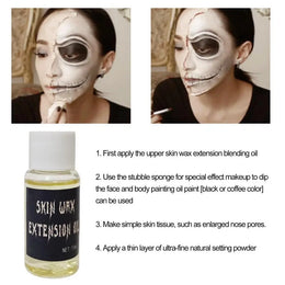 KissICON Makeup Wax Sealer Halloween Makeup Scar Wax Halloween Special Wound Modeling Skin Wax Special Makeup kit