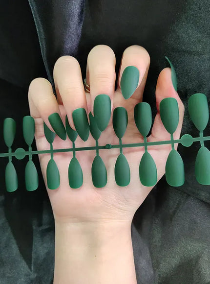 KissICON Matte Press On Fake Nails 24Pcs Full Cover