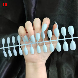 KissICON Matte Press On Fake Nails 24Pcs Full Cover