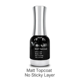 KissICON matte top coat KissIcon Venalisa Gel Nail Paint 12ml 120 Colors