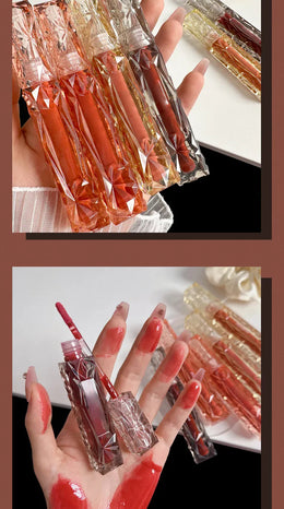 KissICON Maxfine Lip Gloss Hydrating Long Lasting Waterproof Shine