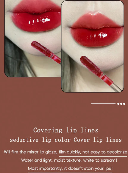 KissICON Maxfine Lip Gloss Hydrating Long Lasting Waterproof Shine