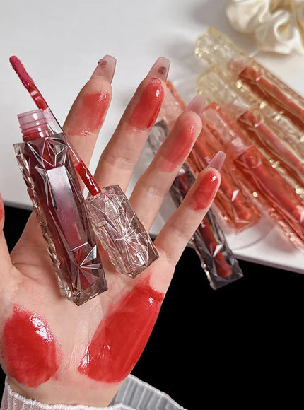 KissICON Maxfine Lip Gloss Hydrating Long Lasting Waterproof Shine