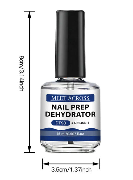 KissICON MEET ACROSS 15ml Glass Bottle Nail Primer Nail
