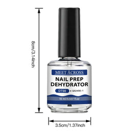 KissICON MEET ACROSS 15ml Glass Bottle Nail Primer Nail