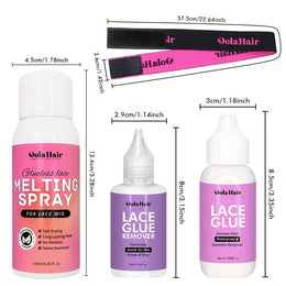 KissICON Melting 4 PCS KIT Kissicon Dolahair Lace Wig Glue Kit