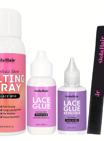 KissICON Melting 4 PCS KIT Kissicon Dolahair Lace Wig Glue Kit